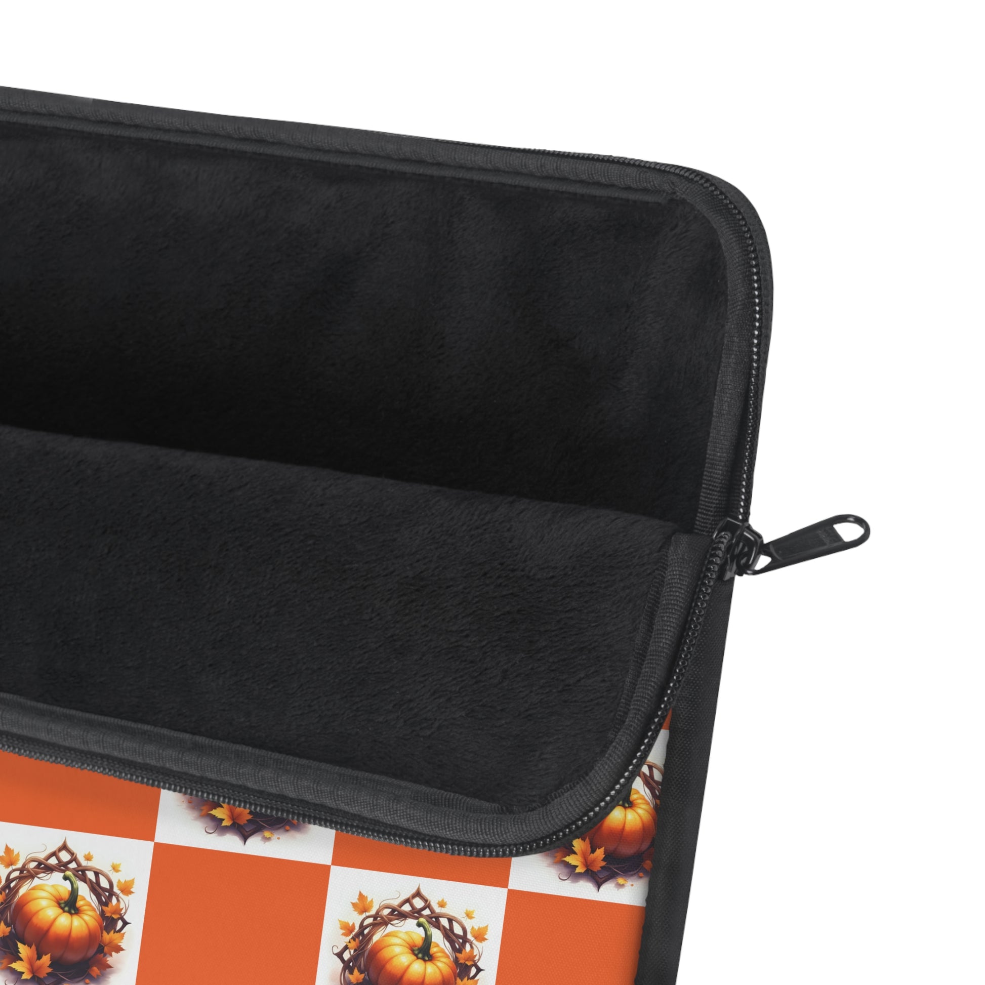 Vibrant Pumpkin Laptop Sleeve, Unique Laptop Case, Stylish Tech Accessory, Perfect Gift for Students, Colorful Protector - Celtic Scents