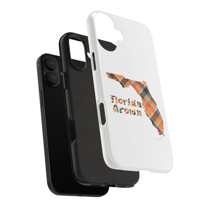 Florida Grown Tough Phone Cases, Durable Cell Phone Cover, Stylish Tech Accessory, Gift for Floridians