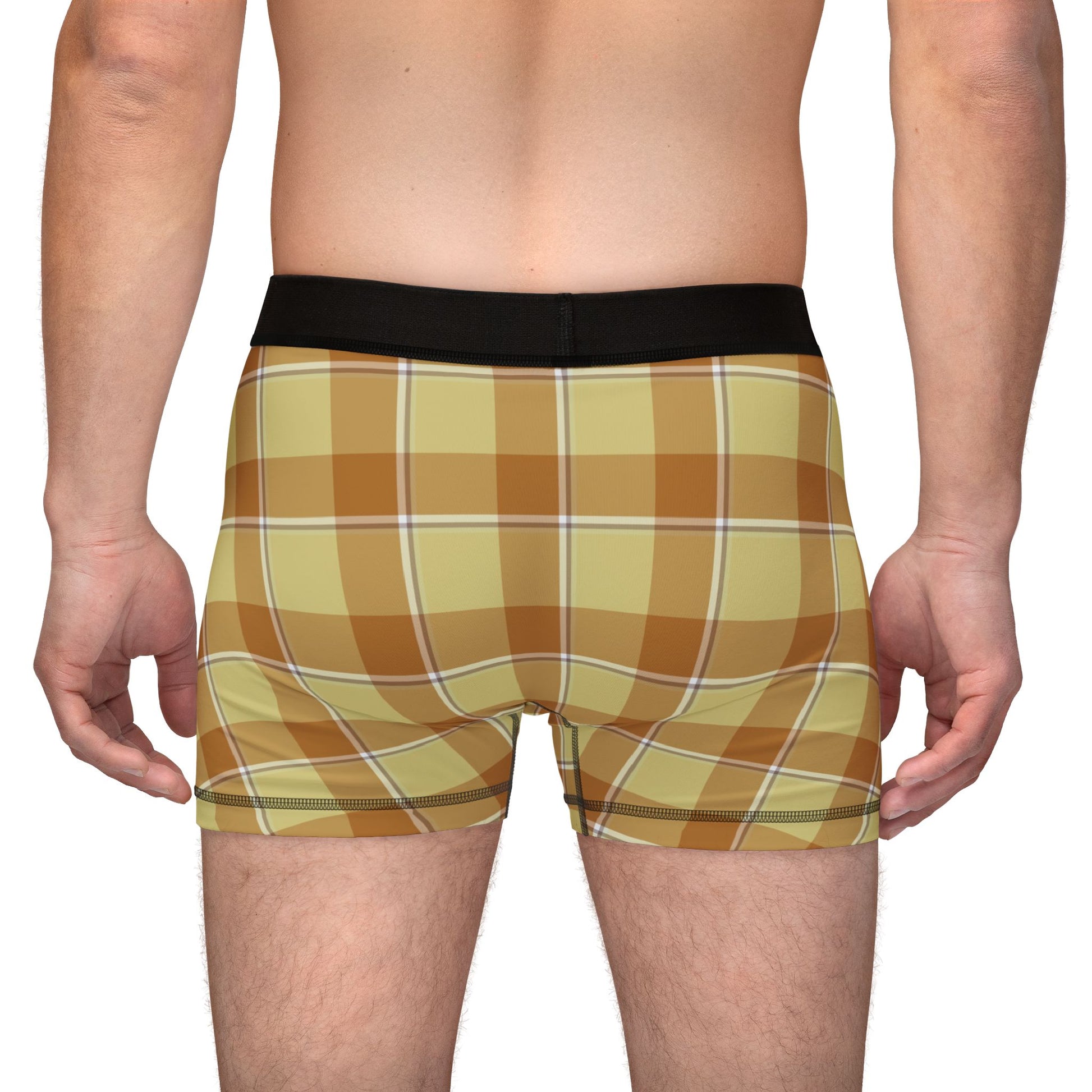 Stylish Men's Boxers in Plaid Pattern, Comfortable Underwear, Gift for Him, Unique Loungewear, Everyday Essentials, Trendy Sleep Shorts - Celtic Scents