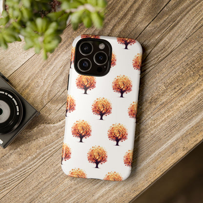 Autumn Tree Phone Case, Fall Phone Cover, Nature Inspired Case, Gift for Outdoorsy Friends, Seasonal Accessories, Eco-Friendly Phone Case