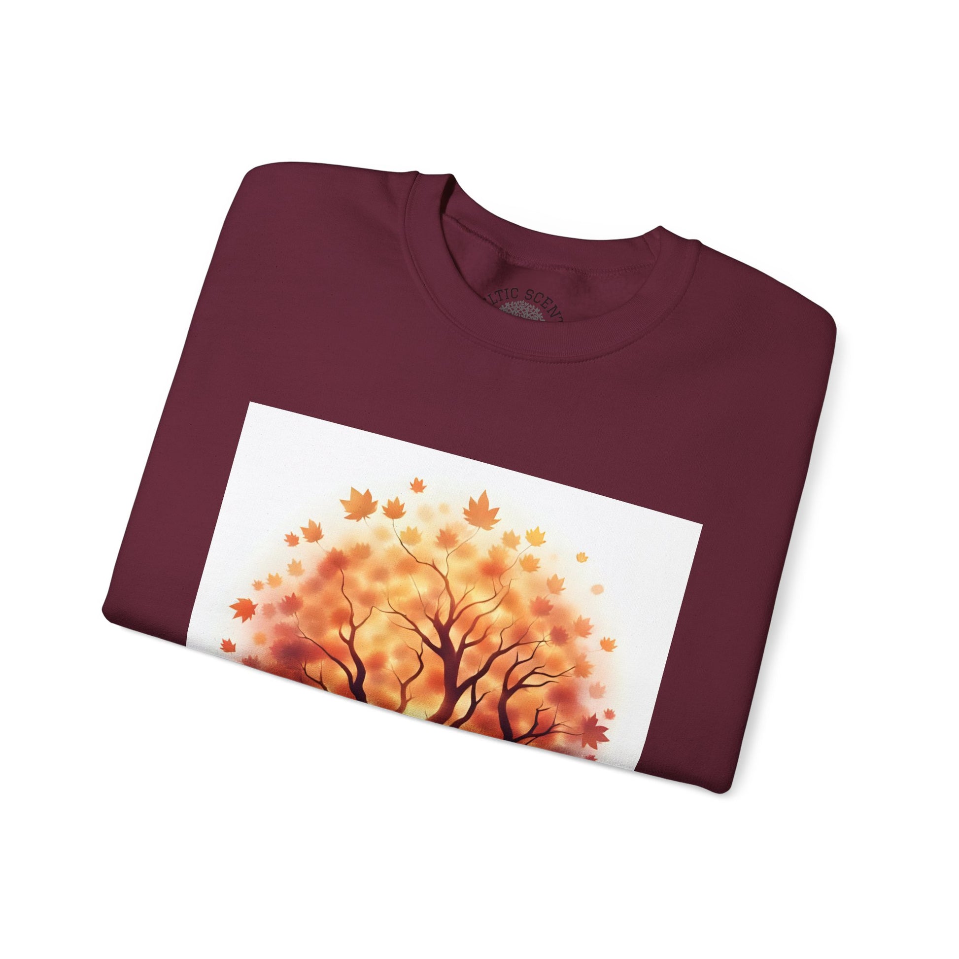 Autumn Tree Sweatshirt | Cozy Fall Apparel, Gift for Nature Lovers, Unisex Crewneck, Tree Design Sweatshirt, Ideal for Thanksgiving - Celtic Scents