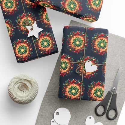 Elegant Gift Wrapping Papers, Holiday Wrap, Eco-Friendly Paper, Custom Gift Wrap, Seasonal Decor, Floral Design - Celtic Scents