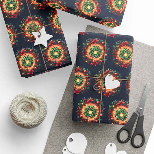 Elegant Gift Wrapping Papers, Holiday Wrap, Eco-Friendly Paper, Custom Gift Wrap, Seasonal Decor, Floral Design - Celtic Scents