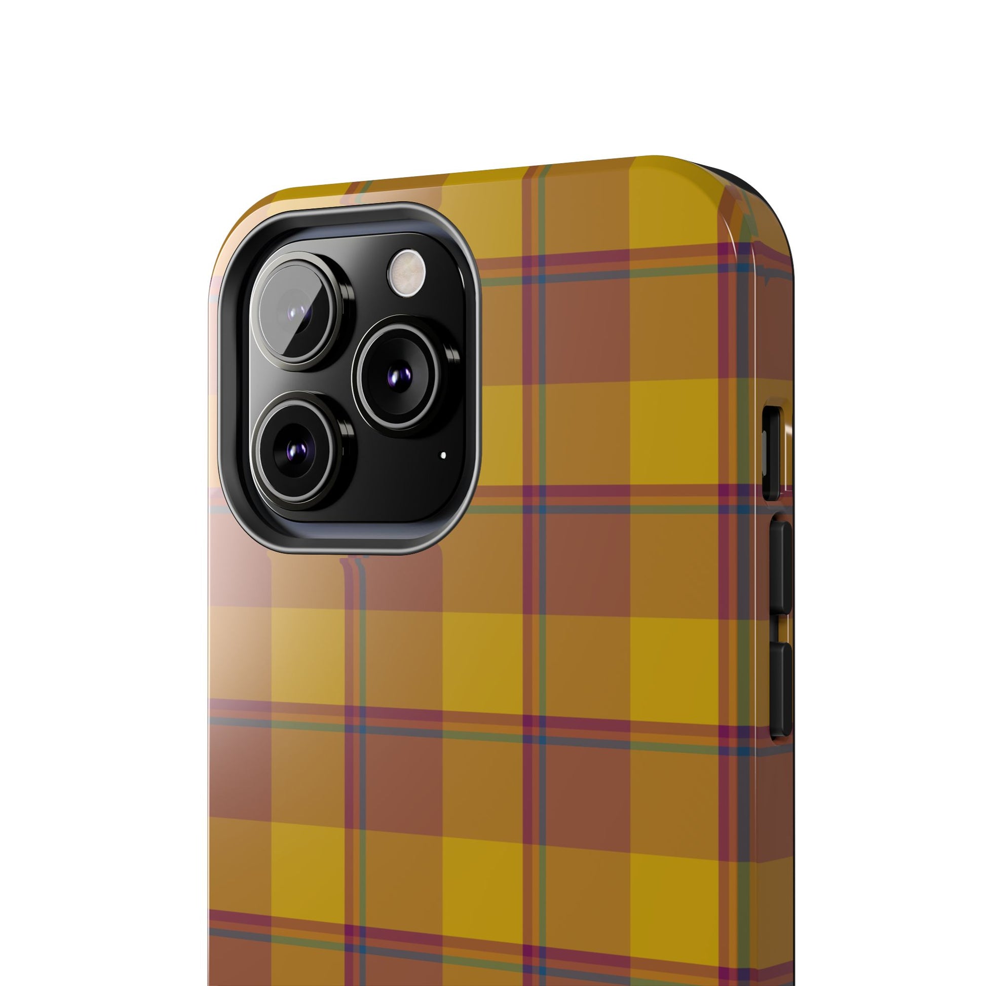 Plaid Tough Phone Case, Durable Phone Cover, Fall Inspired Accessory, Gift for Her, Stylish Cell Phone Protector - Celtic Scents