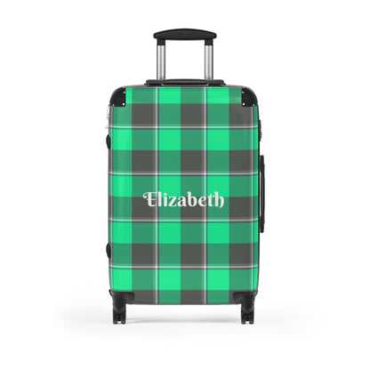 Personalized Travel Suitcase, Custom Luggage for Travelers, Stylish Carry-On, Unique Gift for Adventure, Monogrammed Bag - Celtic Scents