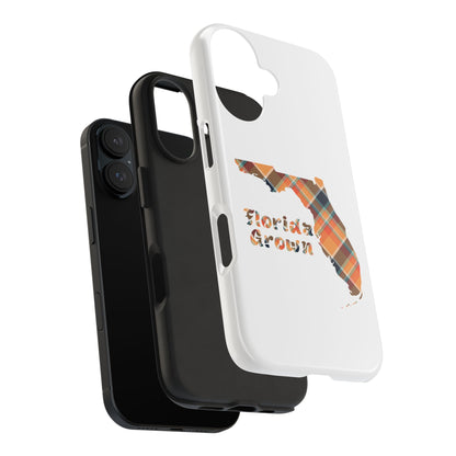 Florida Grown Tough Phone Cases, Durable Cell Phone Cover, Stylish Tech Accessory, Gift for Floridians