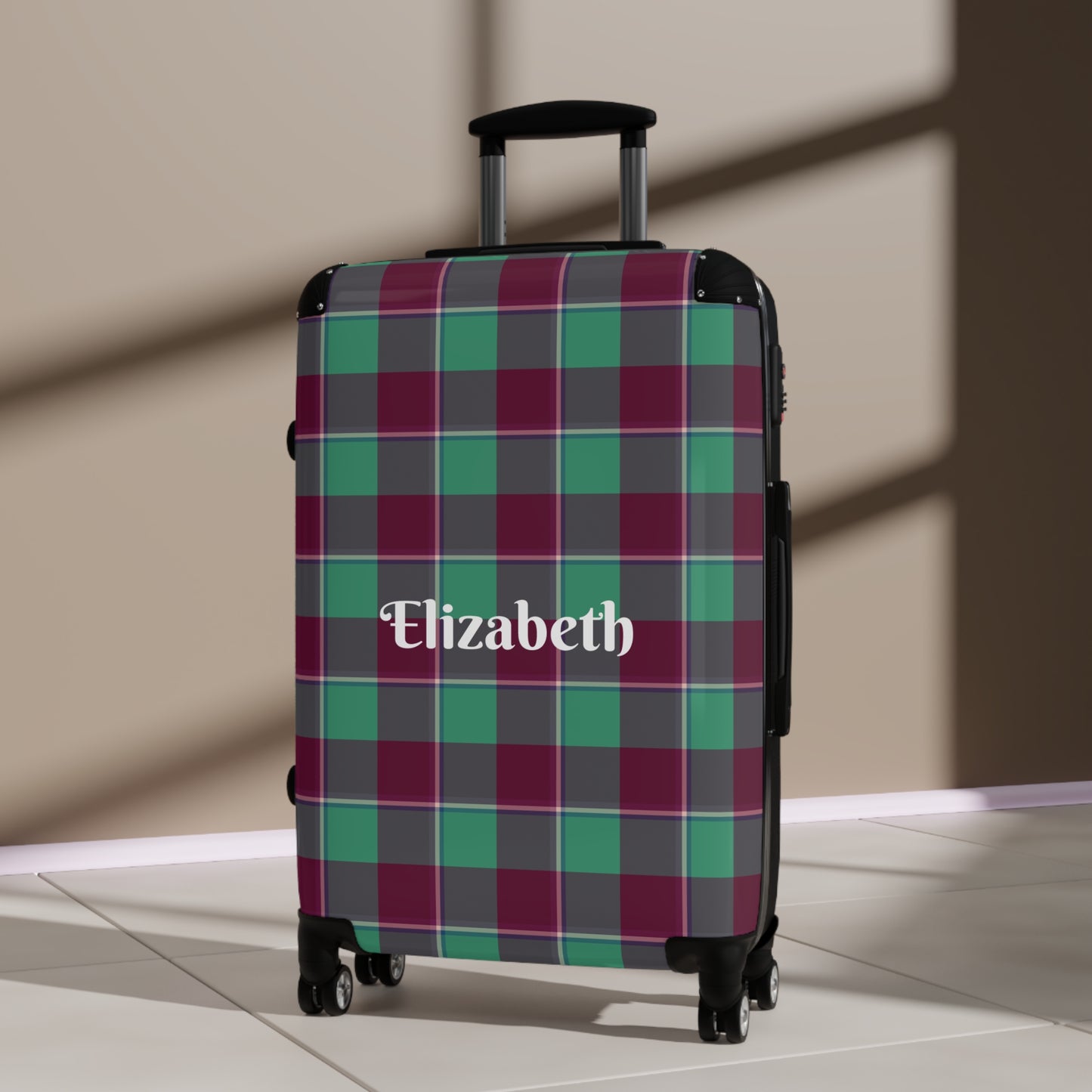 Personalized Suitcase, Stylish Travel Luggage for Holidays, Vacations, Gifts, Custom Name Design, Travel Essentials - Celtic Scents