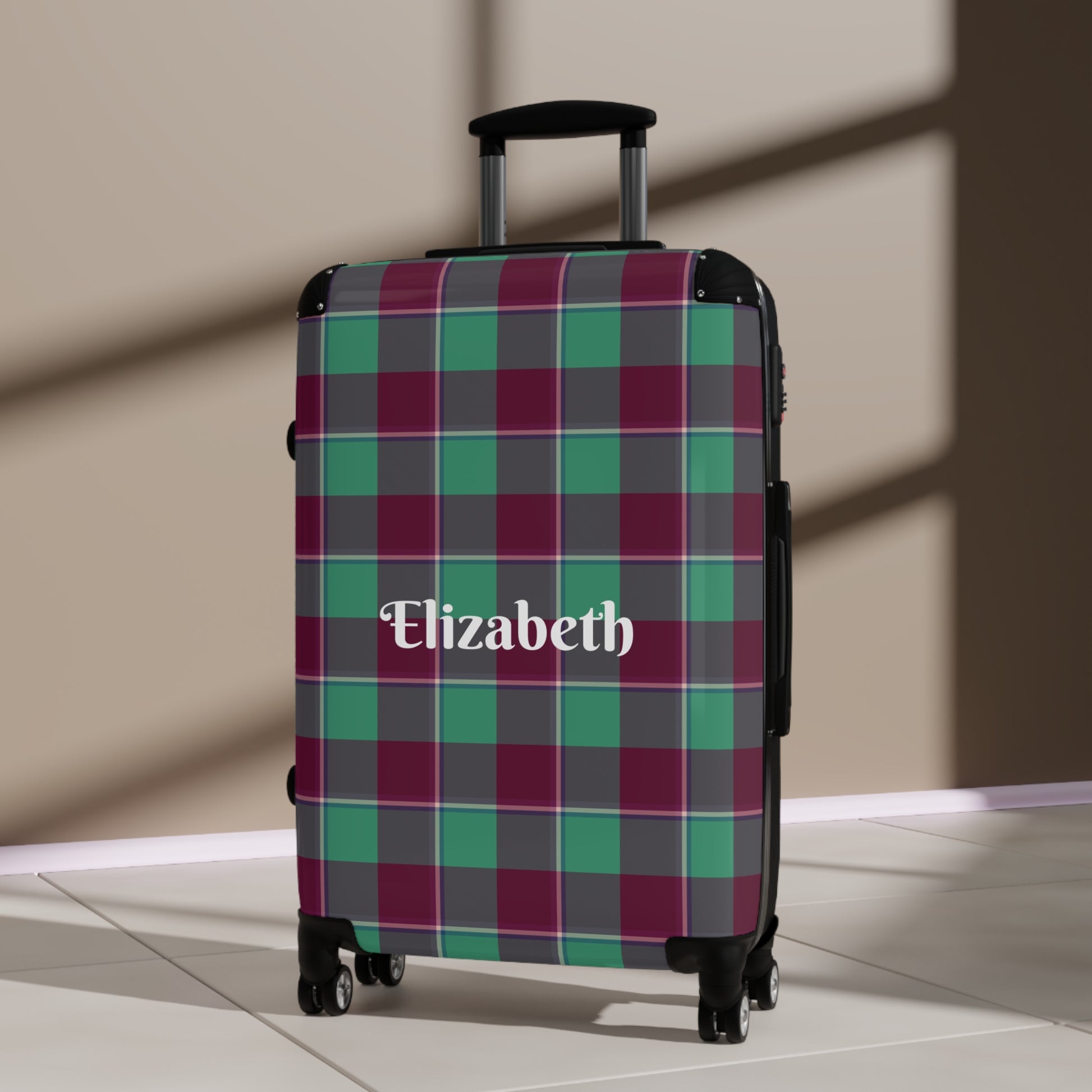 Personalized Suitcase, Stylish Travel Luggage for Holidays, Vacations, Gifts, Custom Name Design, Travel Essentials - Celtic Scents