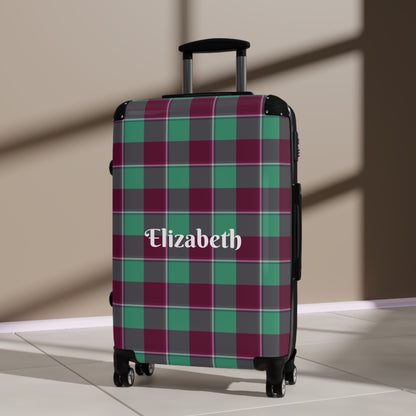 Personalized Suitcase, Stylish Travel Luggage for Holidays, Vacations, Gifts, Custom Name Design, Travel Essentials - Celtic Scents