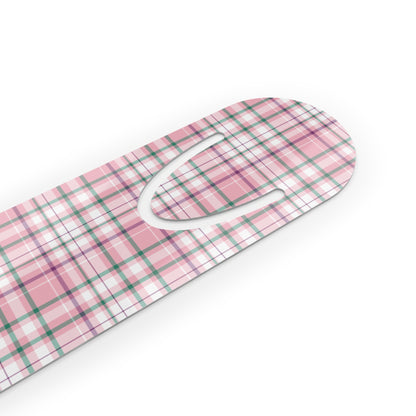 Chic Plaid Bookmark - Perfect for Book Lovers, Students, or Gifts, Cute Reading Accessory for Holidays, Journaling Must-Have, Home [...] - Celtic Scents