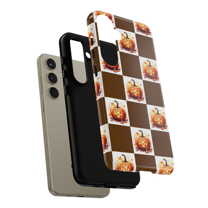 Pumpkin Phone Case, Fall Decor, Halloween Gift, Autumn Accessories, Cute Smartphone Cover, Tough Cases