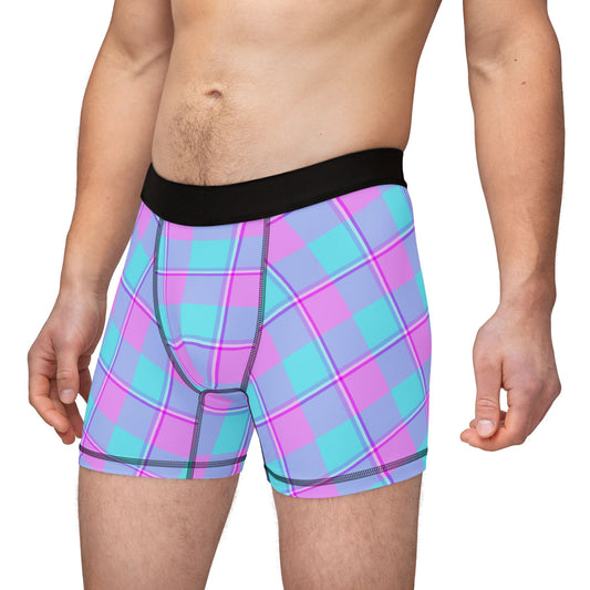 Stylish Men's Boxers, Plaid Underwear, Everyday Comfort, Unique Gift for Him, Casual Wear, Holiday Essentials - Celtic Scents