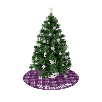 Plaid Christmas Tree Skirt, Personalized Tree Skirt, Holiday Decor, Festive Decoration, Gift for Christmas - Celtic Scents