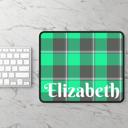 Personalized Gaming Mouse Pad, Plaid Mousepad, Custom Desk Decor, Computer Accessories, Gamer Gift, Unique Office Supplies - Celtic Scents