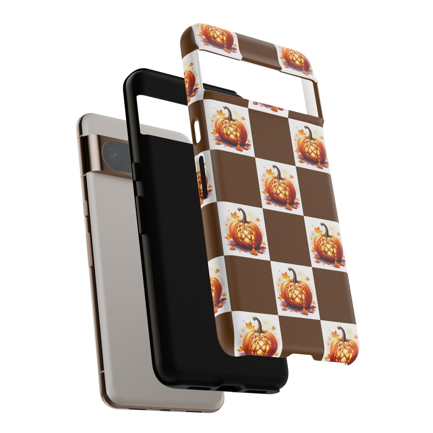 Pumpkin Phone Case, Fall Decor, Halloween Gift, Autumn Accessories, Cute Smartphone Cover, Tough Cases