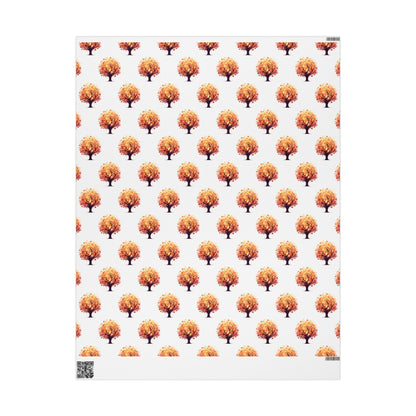 Autumn-Themed Wrapping Papers, Fall Gift Wrapping, Seasonal Gift Wrap, Holiday Wrapping Sheets, Leaf Pattern Paper, Fall Birthday Decor - Celtic Scents