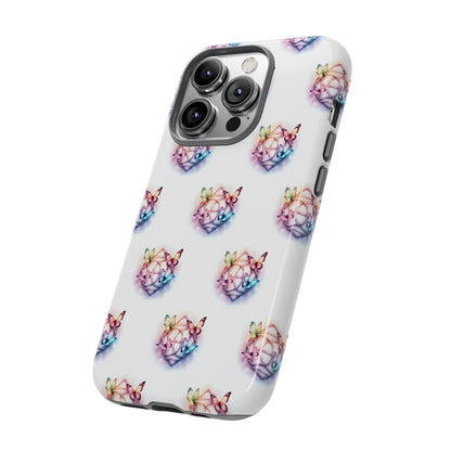 Colorful Butterflies Phone Case, Tough Cases, Cute Butterfly Lover Gift, Trendy Phone Cover, Nature Print Case