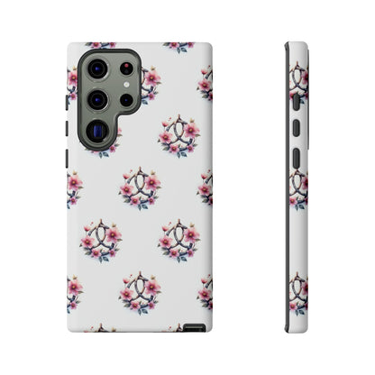 Floral Phone Case, Tough Phone Cover, Cute Protection for Mobile, Gift for Her, Celtic Knot Floral Pattern Case - Celtic Scents