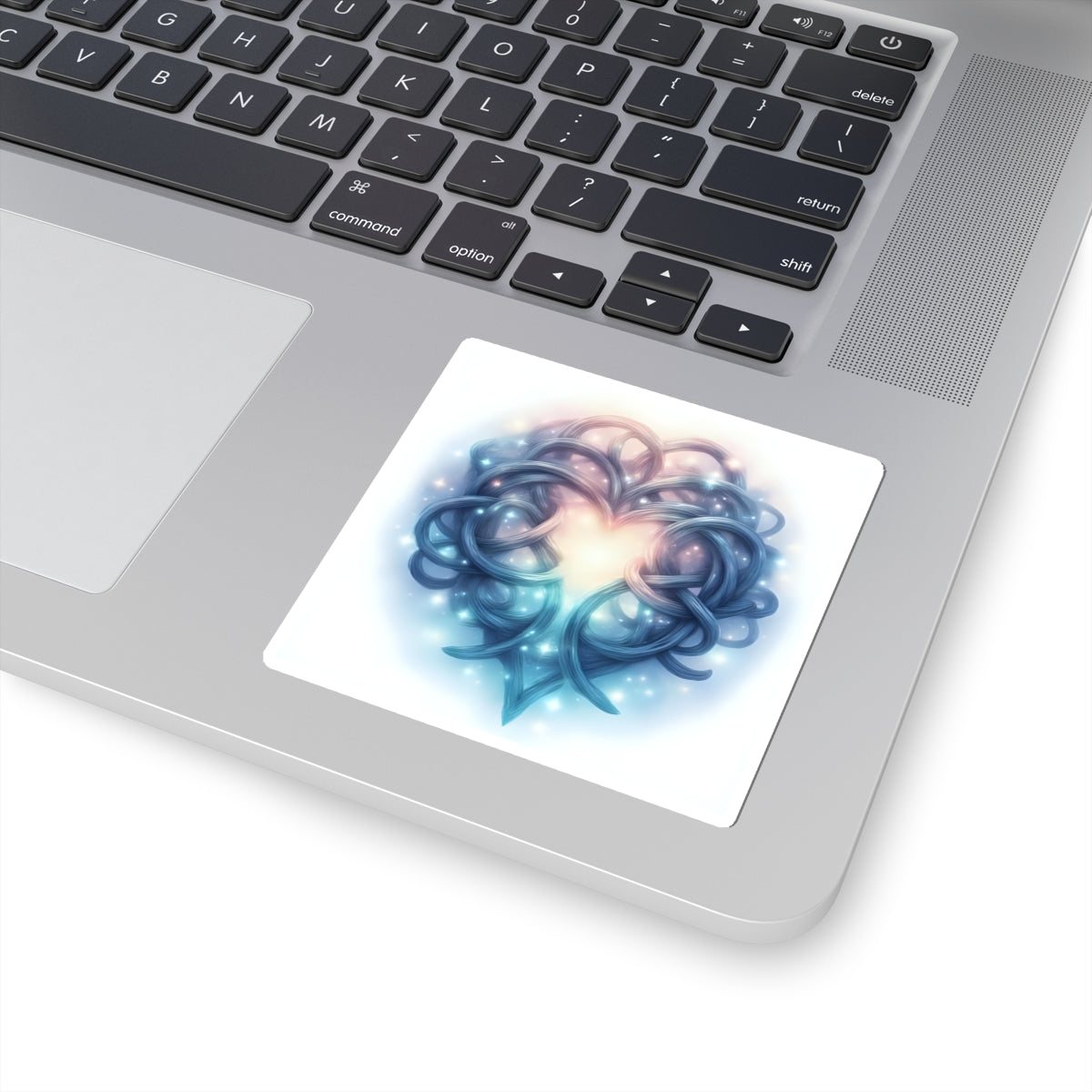 Whimsical Heart Kiss-Cut Stickers for Love Notes, Laptop Decor, Gifts, Scrapbooking, Valentine's Day, Romantic Decor - Celtic Scents