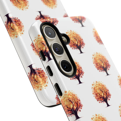 Autumn Tree Phone Case, Fall Phone Cover, Nature Inspired Case, Gift for Outdoorsy Friends, Seasonal Accessories, Eco-Friendly Phone Case