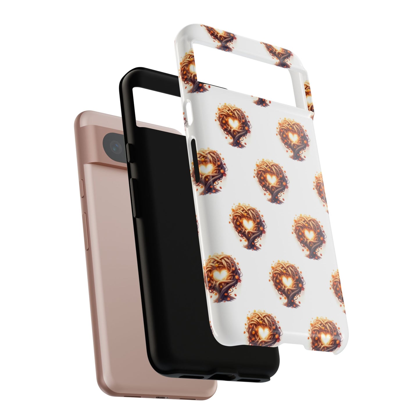 Stylish Phone Case, Tough Cases with Unique Design, Durable Smartphone Cover, Gift for Tech Lovers, Trendy Phone Accessory, Autumn Design