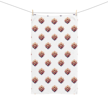 Bohemian Celtic Strawberry Hand Towel, Kitchen Towel, Decorative Towel, Unique Gift, Home Décor, Bathroom Accessory