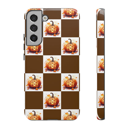 Pumpkin Phone Case, Fall Decor, Halloween Gift, Autumn Accessories, Cute Smartphone Cover, Tough Cases - Celtic Scents
