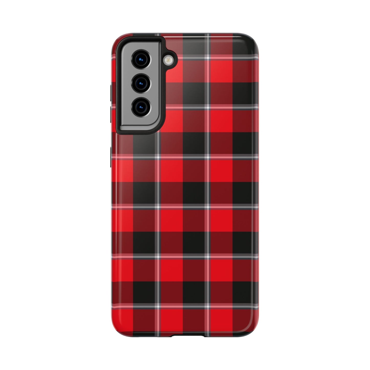 Stylish Plaid Tough Phone Cases, Durable Phone Covers, Rustic Gift, Trendy Accessories, Protection for Everyday Use, Fashionable [...] - Celtic Scents