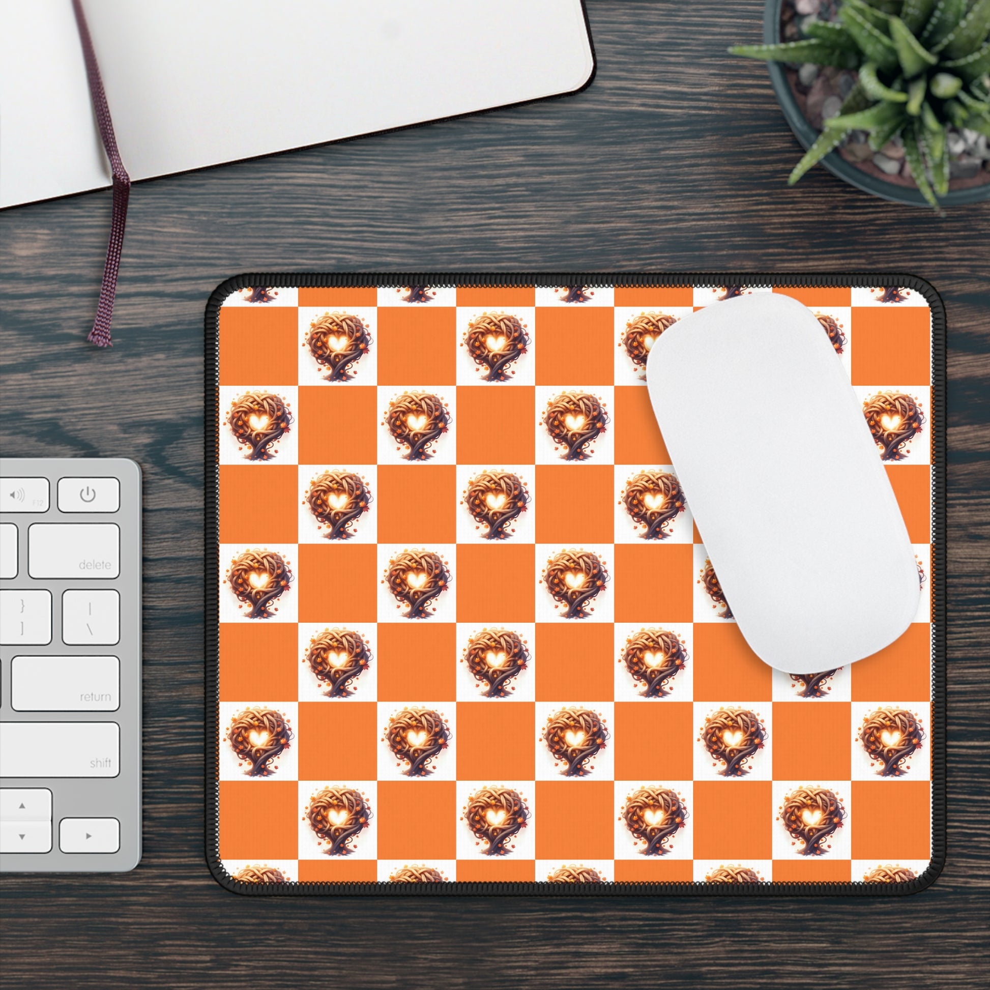 Gaming Mouse Pad with Retro Tree Design, Gamer Gift, Decorative Desk Accessory, Perfect for Birthdays and Holidays, Autumn Design - Celtic Scents