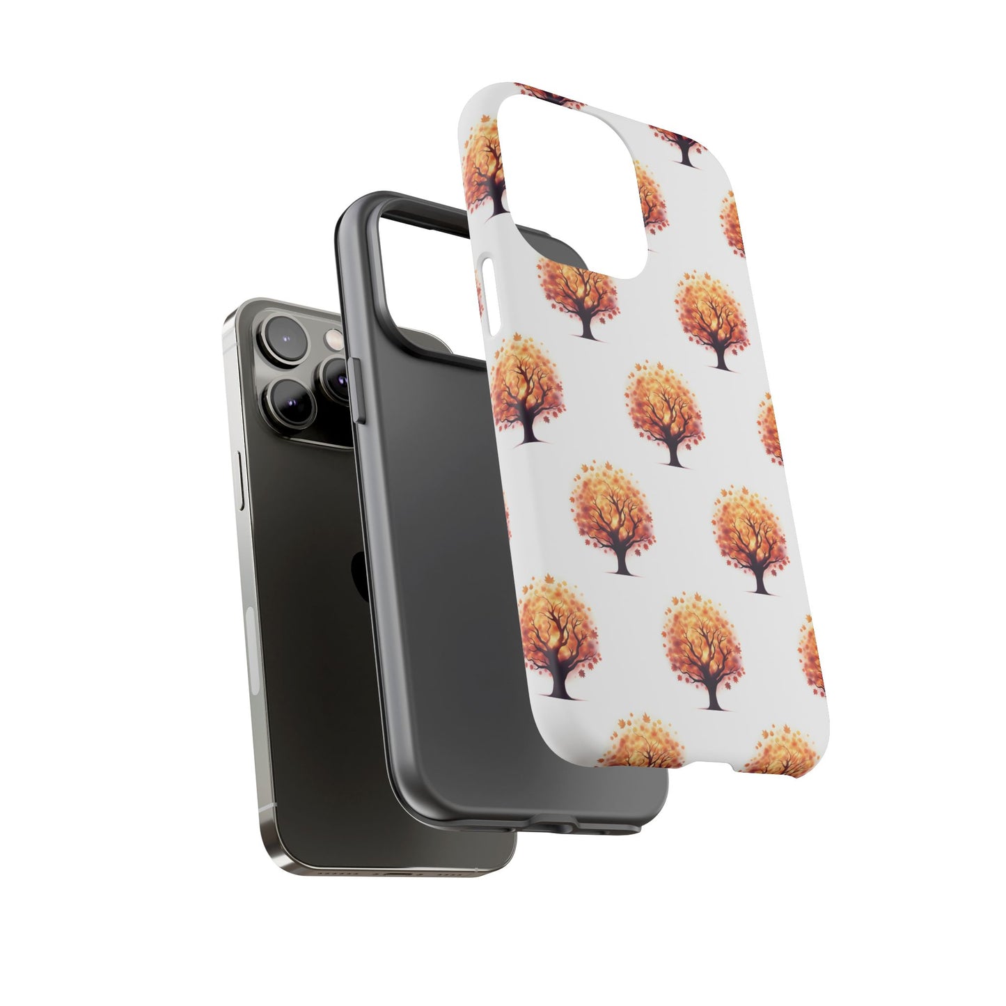 Autumn Tree Phone Case, Fall Phone Cover, Nature Inspired Case, Gift for Outdoorsy Friends, Seasonal Accessories, Eco-Friendly Phone Case