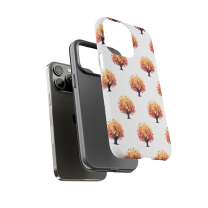 Autumn Tree Phone Case, Fall Phone Cover, Nature Inspired Case, Gift for Outdoorsy Friends, Seasonal Accessories, Eco-Friendly Phone Case