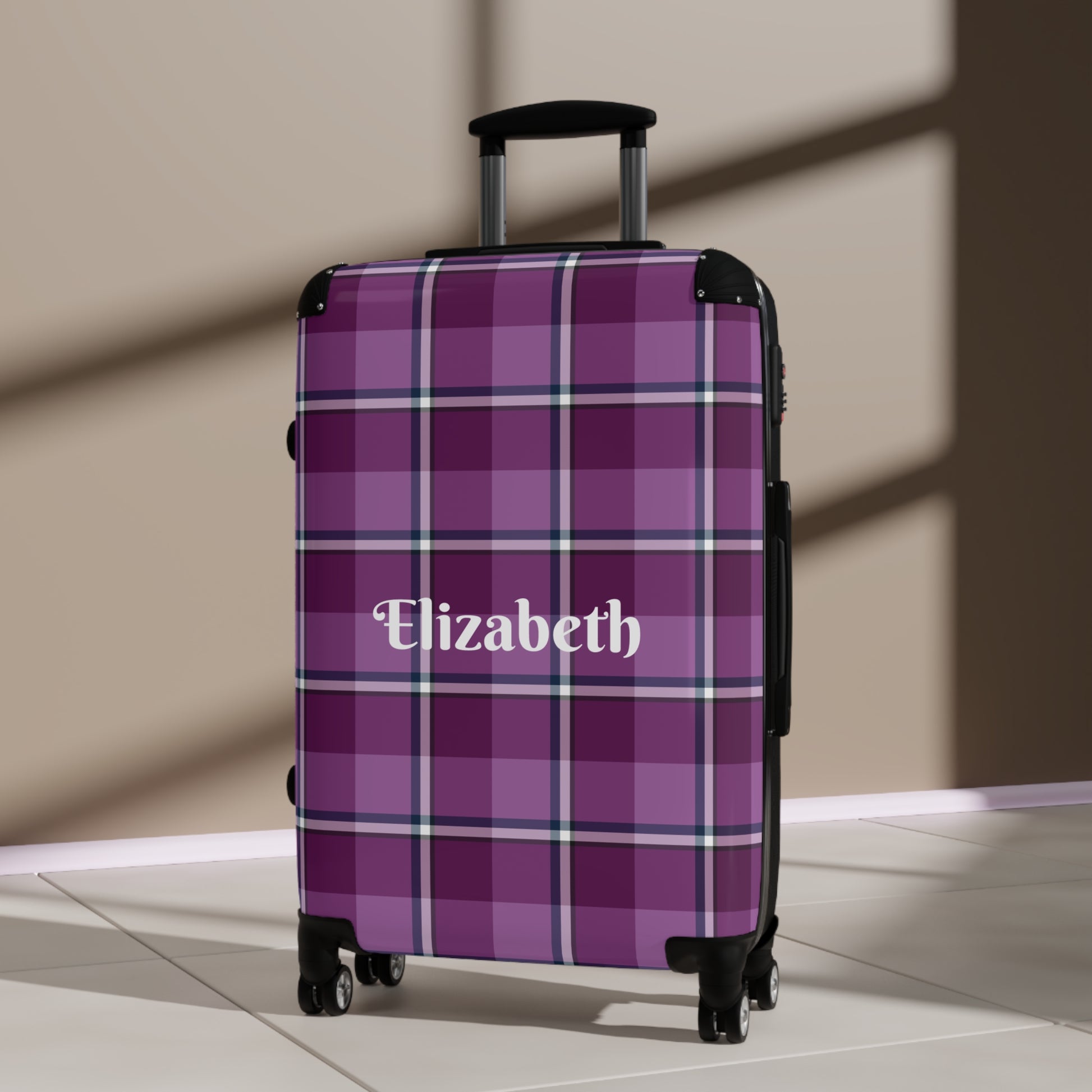Personalized Suitcase, Travel Luggage, Custom Name Carry-On, Monogrammed Travel Bag, Stylish Airport Essentials - Celtic Scents