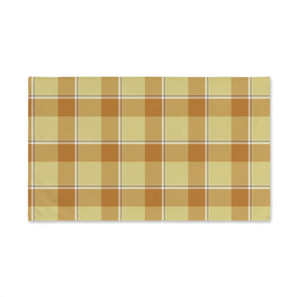 Warm Plaid Hand Towel, Cozy Kitchen Essential, Rustic Decor, Fall Vibes - Celtic Scents