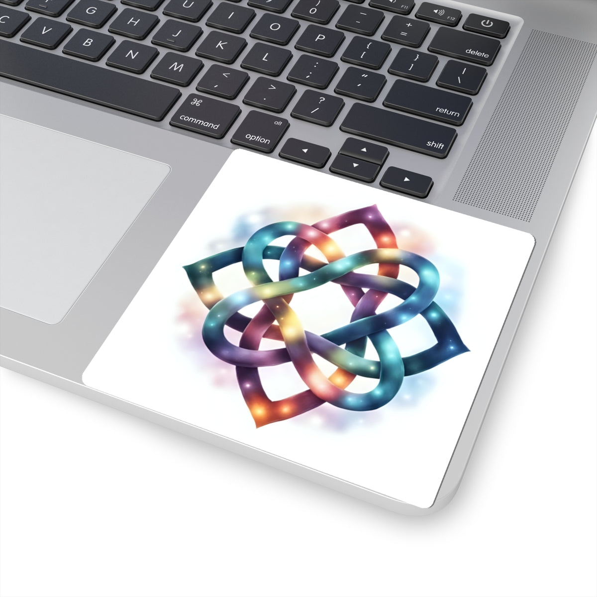 Colorful Knot Design Kiss-Cut Stickers – Spiritual, Artistic, Boho Stickers for Journals, Laptops, Water Bottles, Gifts - Celtic Scents