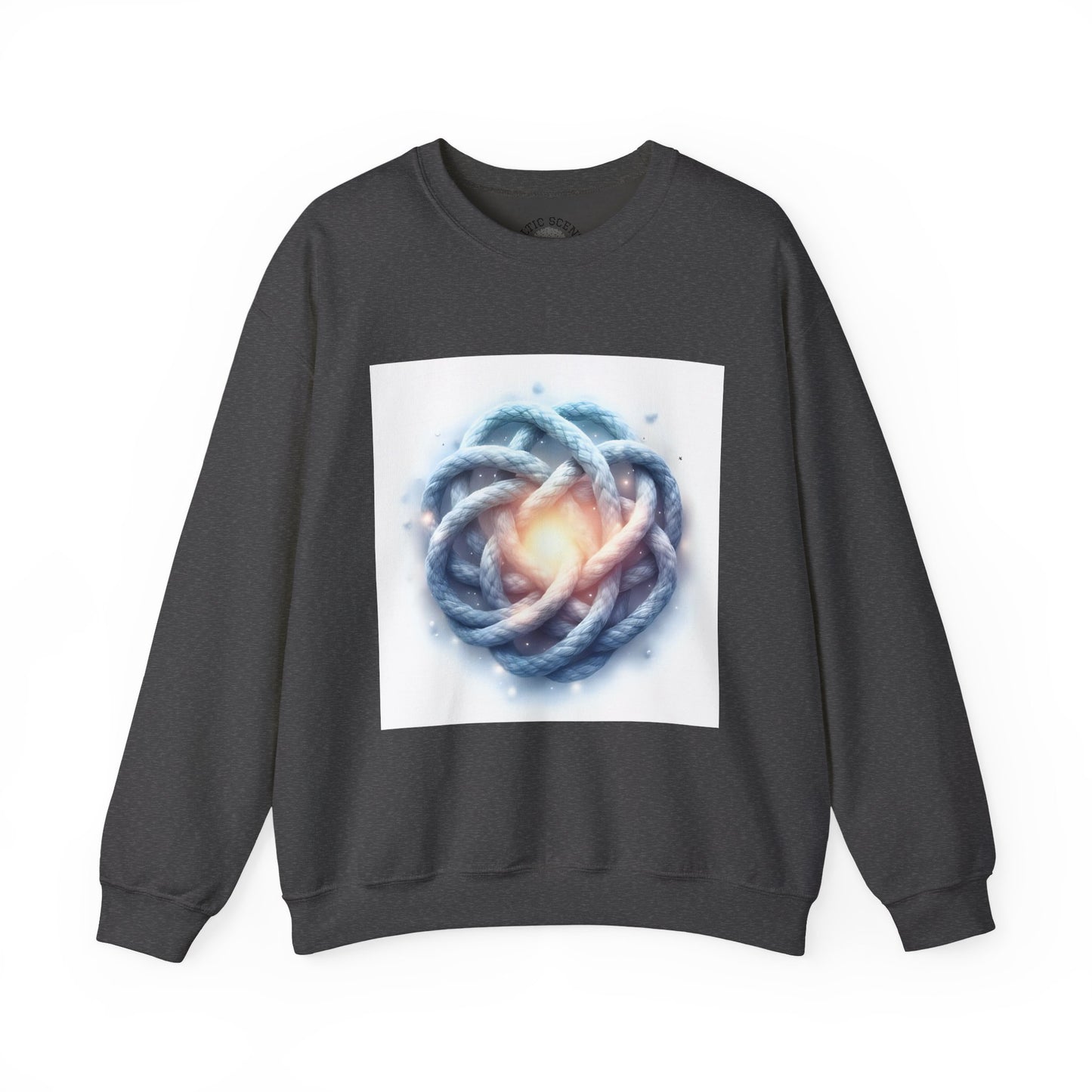 Cozy Artistic Crewneck Sweatshirt with Unique Design, Unisex Sweatshirt, Casual Fashion, Gift for Art Lovers, Comfortable Layering Piece - Celtic Scents