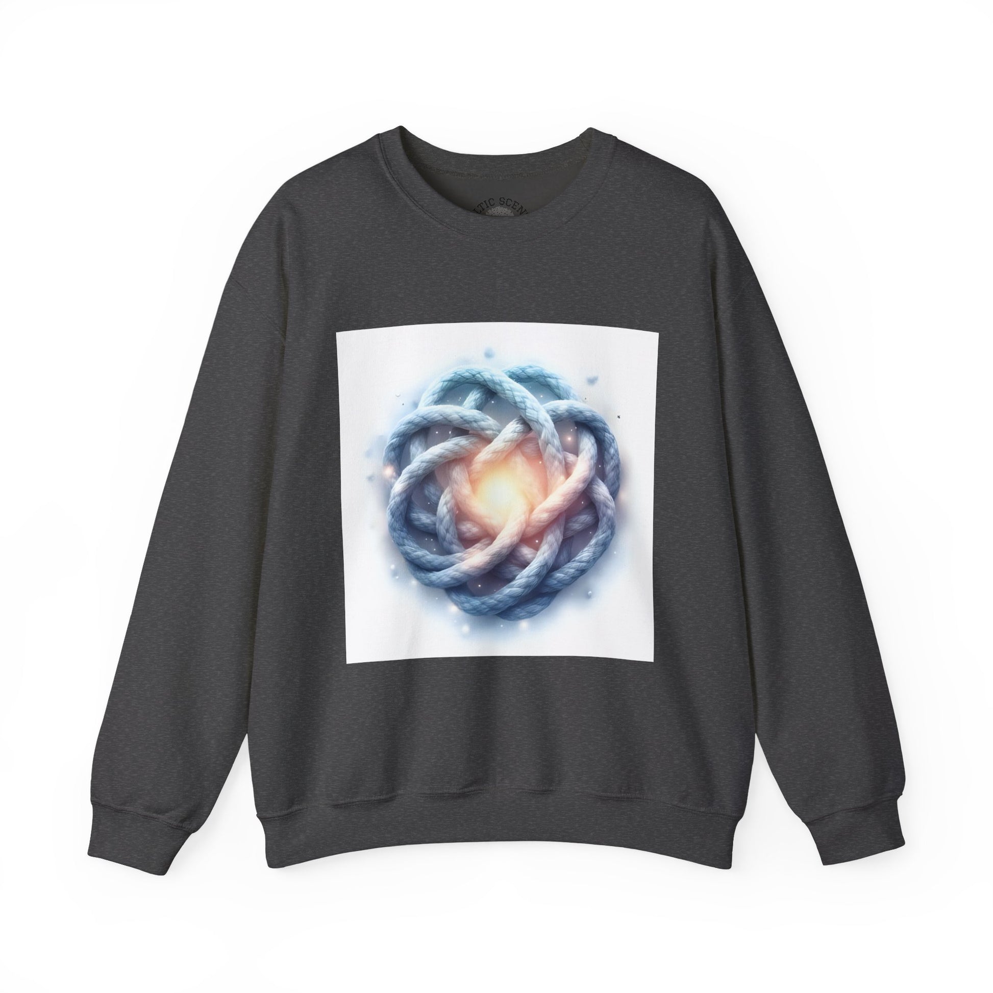 Cozy Artistic Crewneck Sweatshirt with Unique Design, Unisex Sweatshirt, Casual Fashion, Gift for Art Lovers, Comfortable Layering Piece - Celtic Scents
