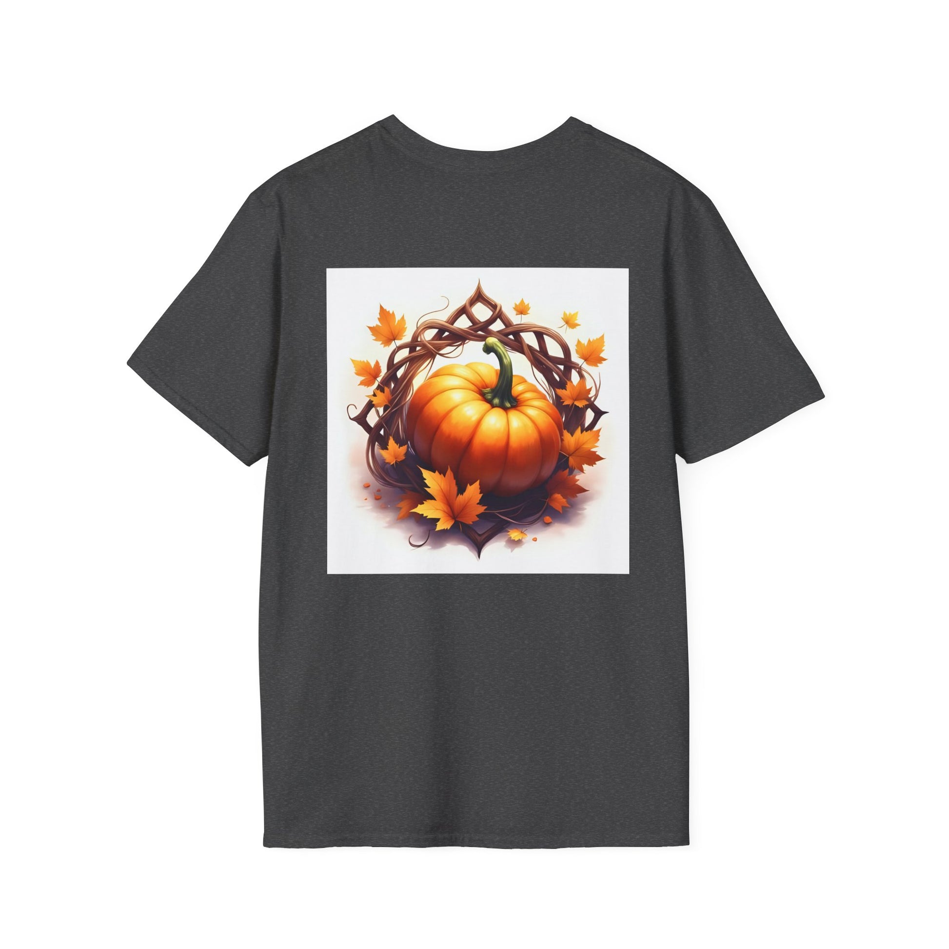 Autumn Pumpkin T-Shirt, Fall Tee, Halloween Shirt, Harvest Apparel, Thanksgiving Gift, Cozy Unisex Top - Celtic Scents