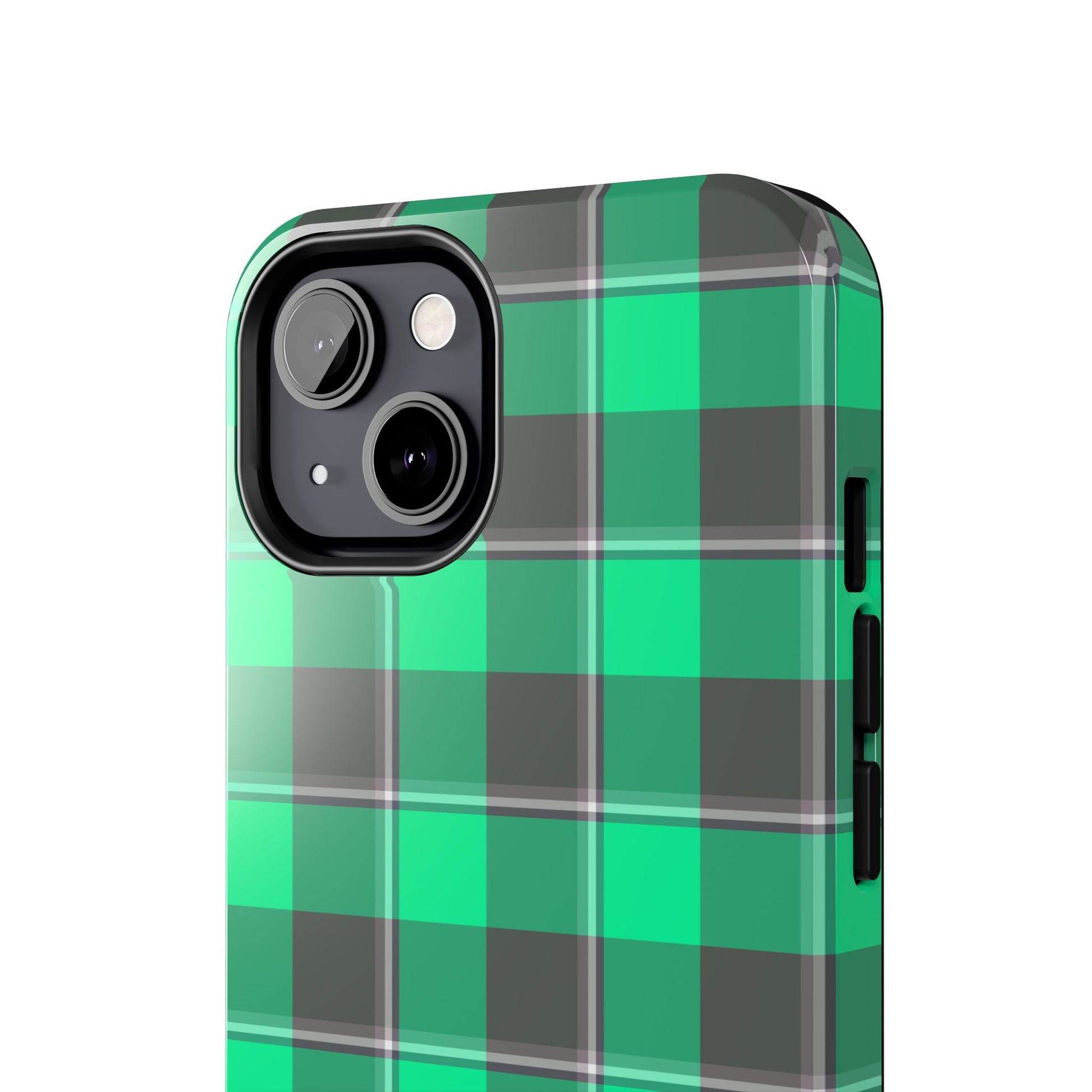 Personalized Plaid Tough Phone Case, Custom Phone Cover, Gifts for Her, Unique Cell Phone Case, Trendy Accessories, Holiday Gifts - Celtic Scents