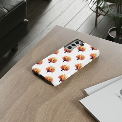 Autumn Tree Phone Case, Fall Phone Cover, Nature Inspired Case, Gift for Outdoorsy Friends, Seasonal Accessories, Eco-Friendly Phone Case
