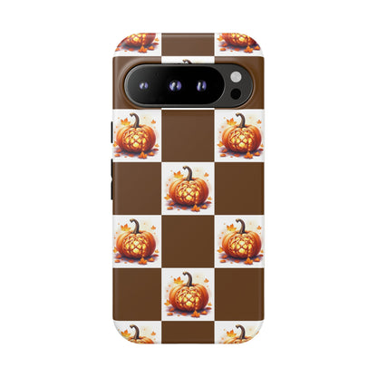 Pumpkin Phone Case, Fall Decor, Halloween Gift, Autumn Accessories, Cute Smartphone Cover, Tough Cases