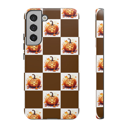 Pumpkin Phone Case, Fall Decor, Halloween Gift, Autumn Accessories, Cute Smartphone Cover, Tough Cases - Celtic Scents