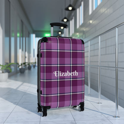 Personalized Suitcase, Travel Luggage, Custom Name Carry-On, Monogrammed Travel Bag, Stylish Airport Essentials - Celtic Scents