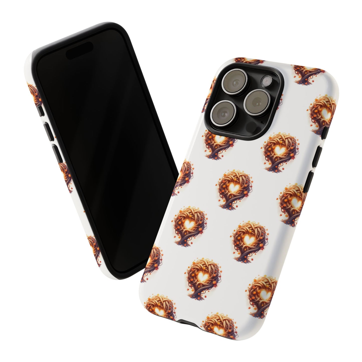 Stylish Phone Case, Tough Cases with Unique Design, Durable Smartphone Cover, Gift for Tech Lovers, Trendy Phone Accessory, Autumn Design