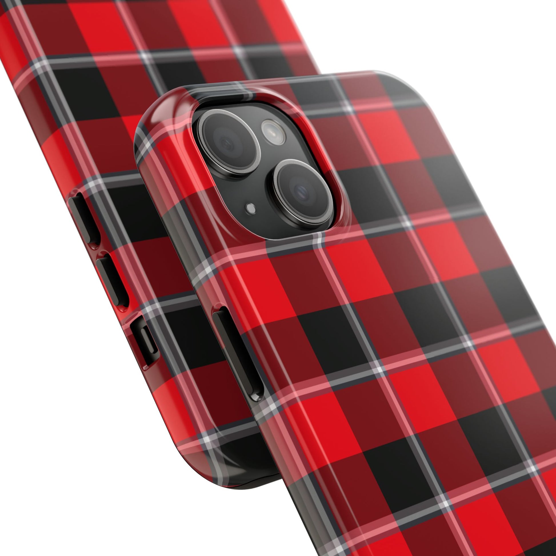 Stylish Plaid Tough Phone Cases, Durable Phone Covers, Rustic Gift, Trendy Accessories, Protection for Everyday Use, Fashionable [...] - Celtic Scents