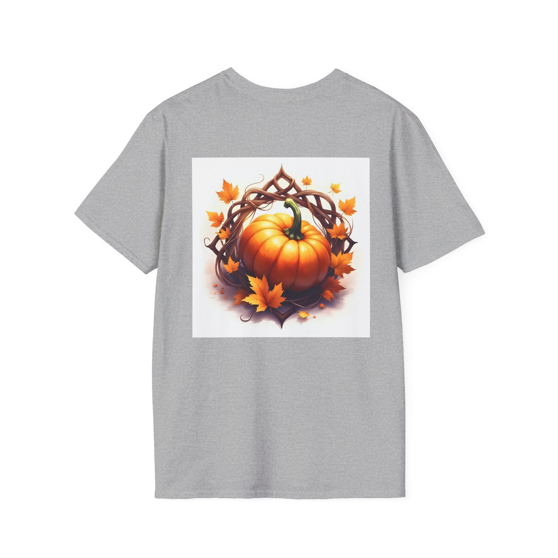 Autumn Pumpkin T-Shirt, Fall Tee, Halloween Shirt, Harvest Apparel, Thanksgiving Gift, Cozy Unisex Top - Celtic Scents