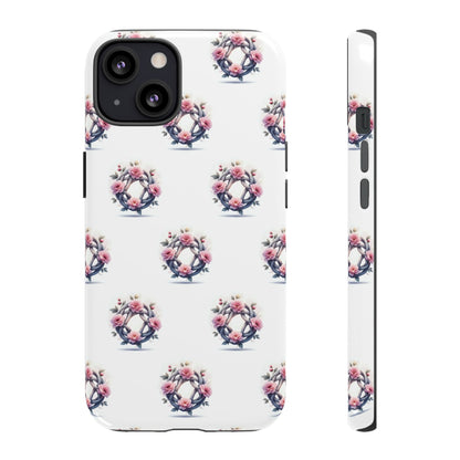 Floral Phone Case, Tough Cases for Women, Cute Celtic Knot Floral Design iPhone Cover, Gift for Her, Stylish Tech Accessories - Celtic Scents