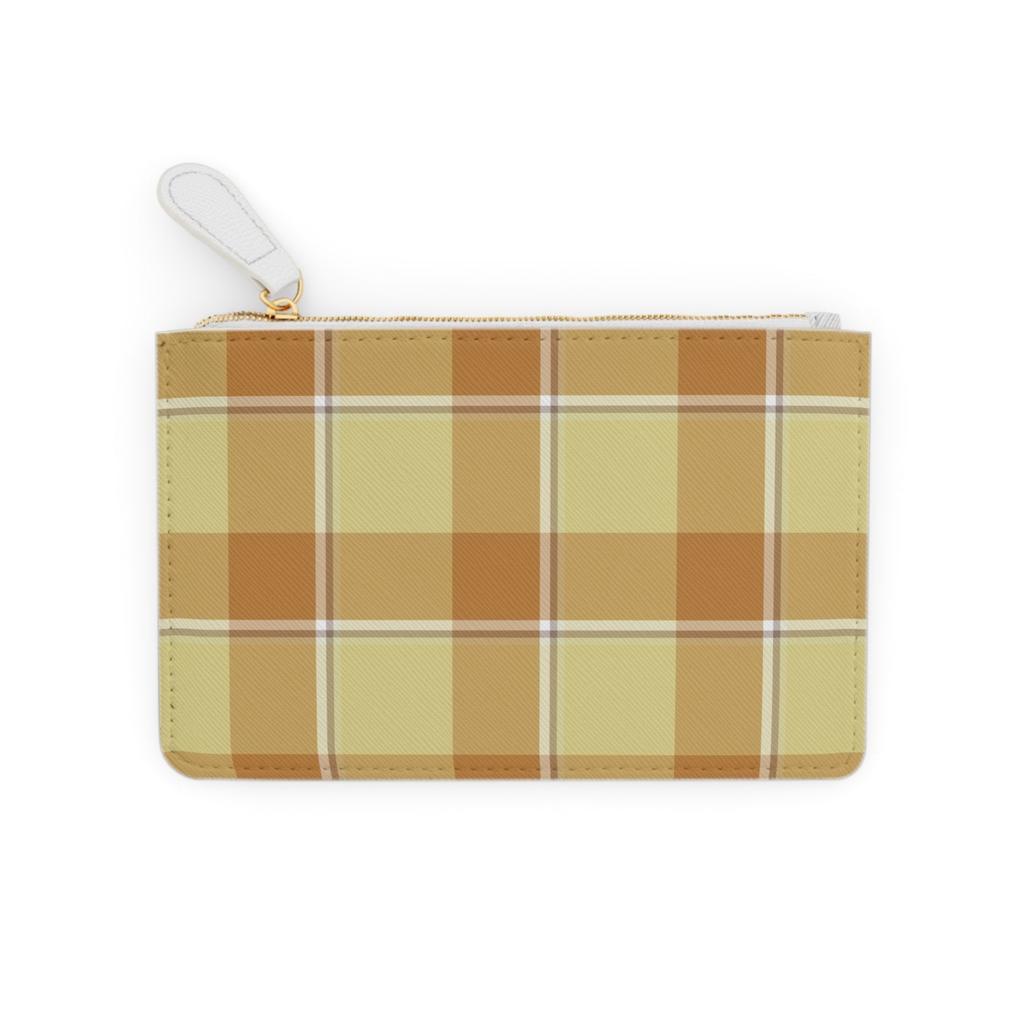 Personalized Mini Clutch Bag, Chic Pouch, Gift for Her, Everyday Use, Plaid Design, Birthday, Wedding, Fashion Accessory - Celtic Scents