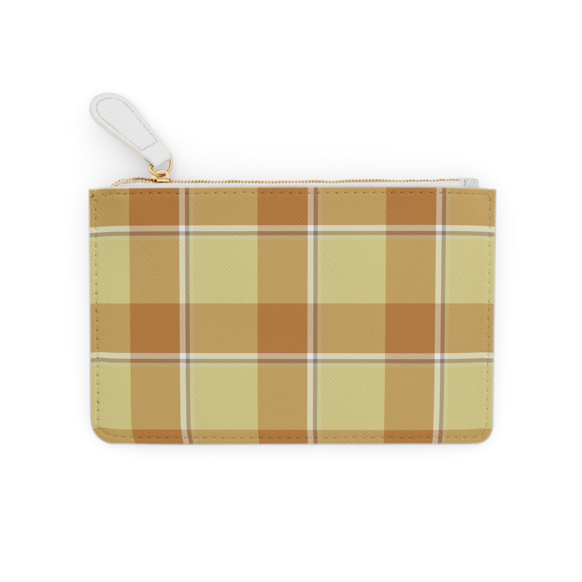 Personalized Mini Clutch Bag, Chic Pouch, Gift for Her, Everyday Use, Plaid Design, Birthday, Wedding, Fashion Accessory - Celtic Scents