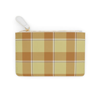 Personalized Mini Clutch Bag, Chic Pouch, Gift for Her, Everyday Use, Plaid Design, Birthday, Wedding, Fashion Accessory - Celtic Scents