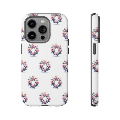 Floral Phone Case, Tough Cases for Women, Cute Celtic Knot Floral Design iPhone Cover, Gift for Her, Stylish Tech Accessories - Celtic Scents